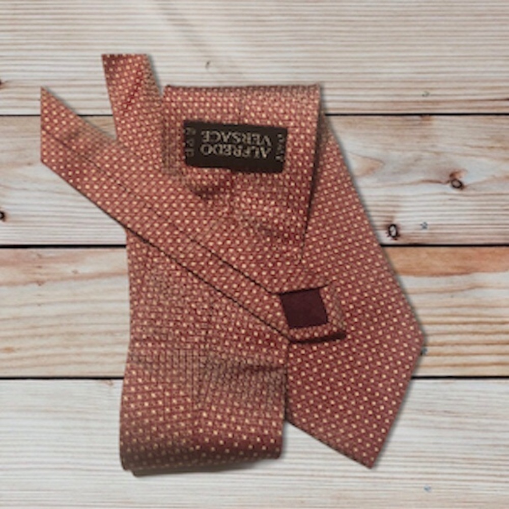 Alfredo Versace Silk Tie - Picture 4 of 6